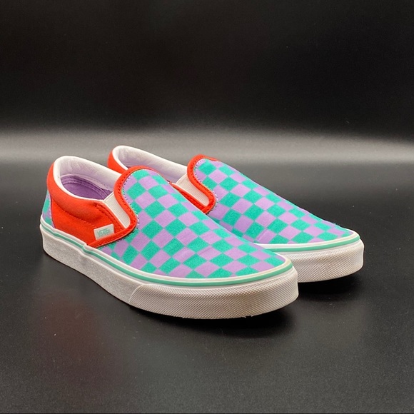 crazy slip on vans